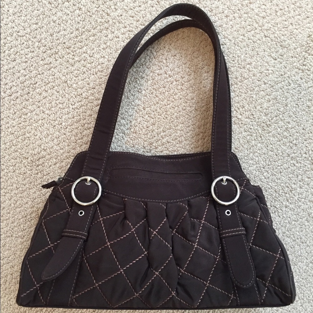 Vera Bradley microfiber shoulder bag